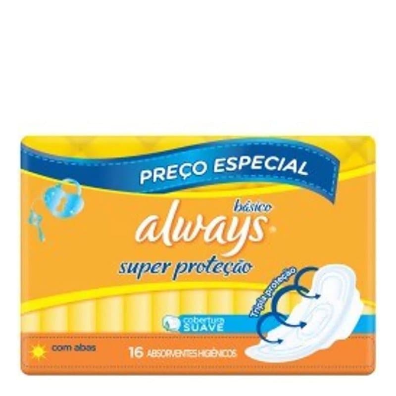 ABS ALWAYS BASICO 10UN SUAVE ABAS L10P8