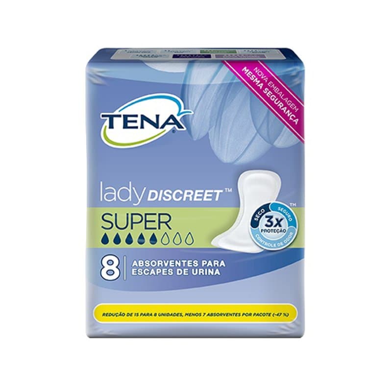 ABS TENA LADY DISCREET 8UN EXTRA