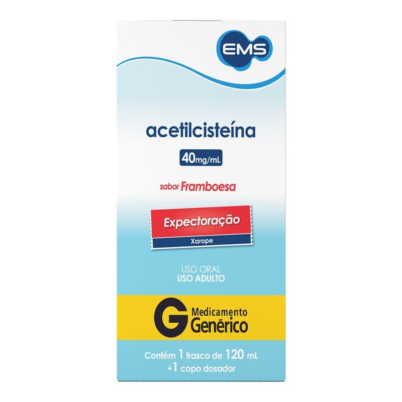 ACETILCISTEINA 40mg xpe fr 120ml adu