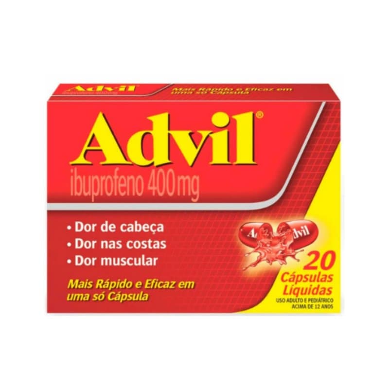 ADVIL 400MG 20´S