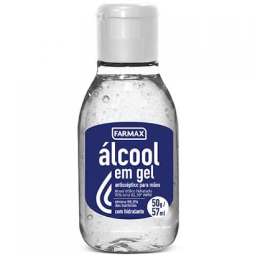 ALCOOL GEL 50G FARMAX