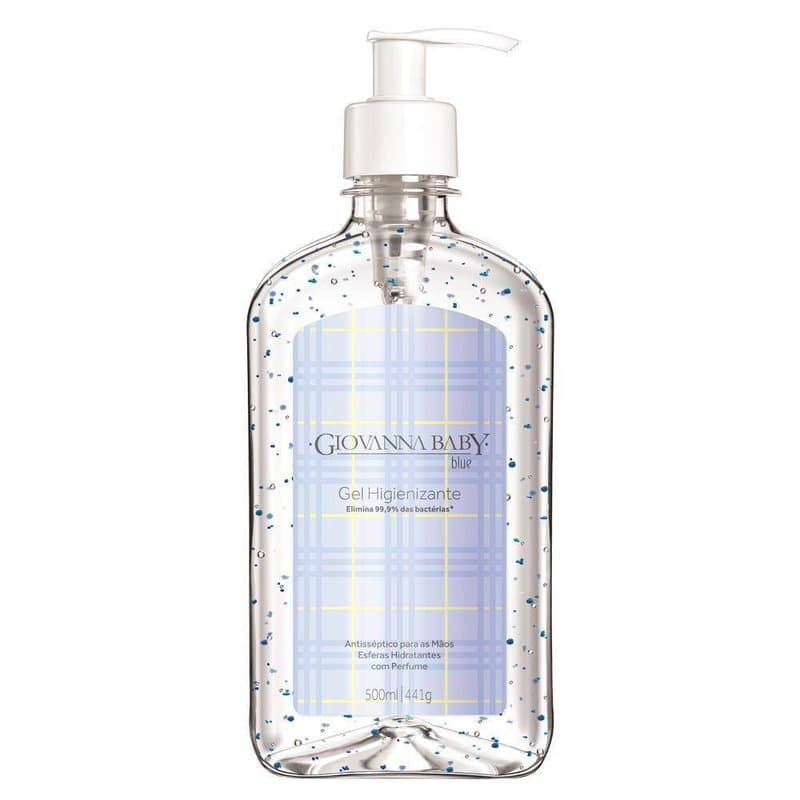 ALCOOL GEL GIOVANNA BABY 500ML AZUL