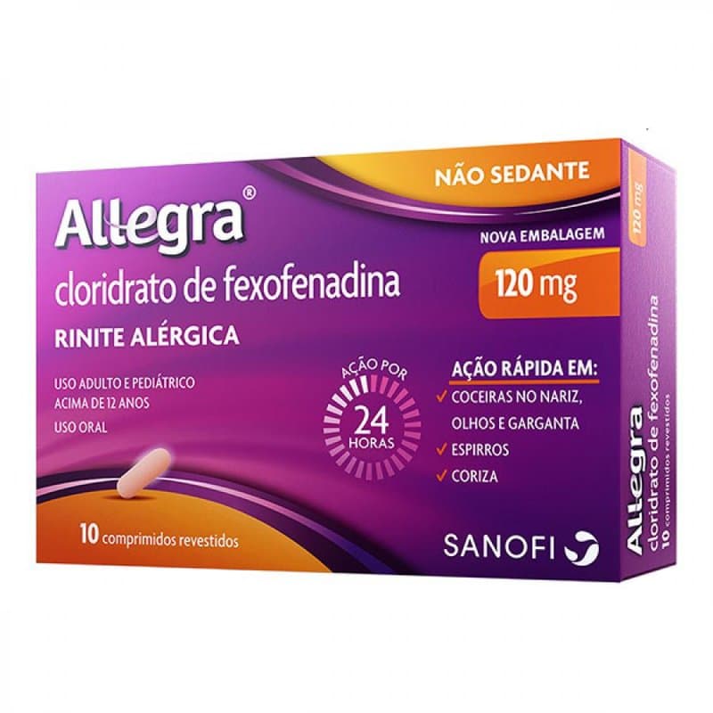 ALLEGRA D 60+120MG 10´S