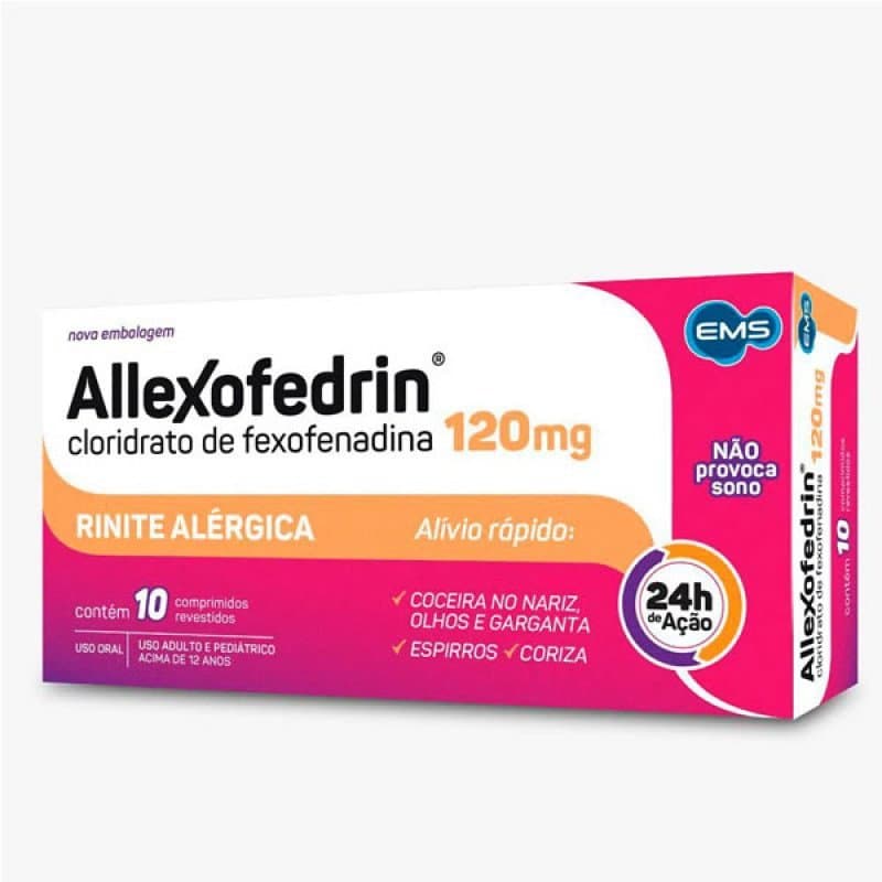 ALLEXOFEDRIN D 60+120MG 10´S