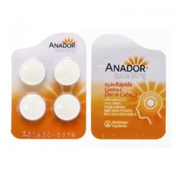 ANADOR 500MG 4´S