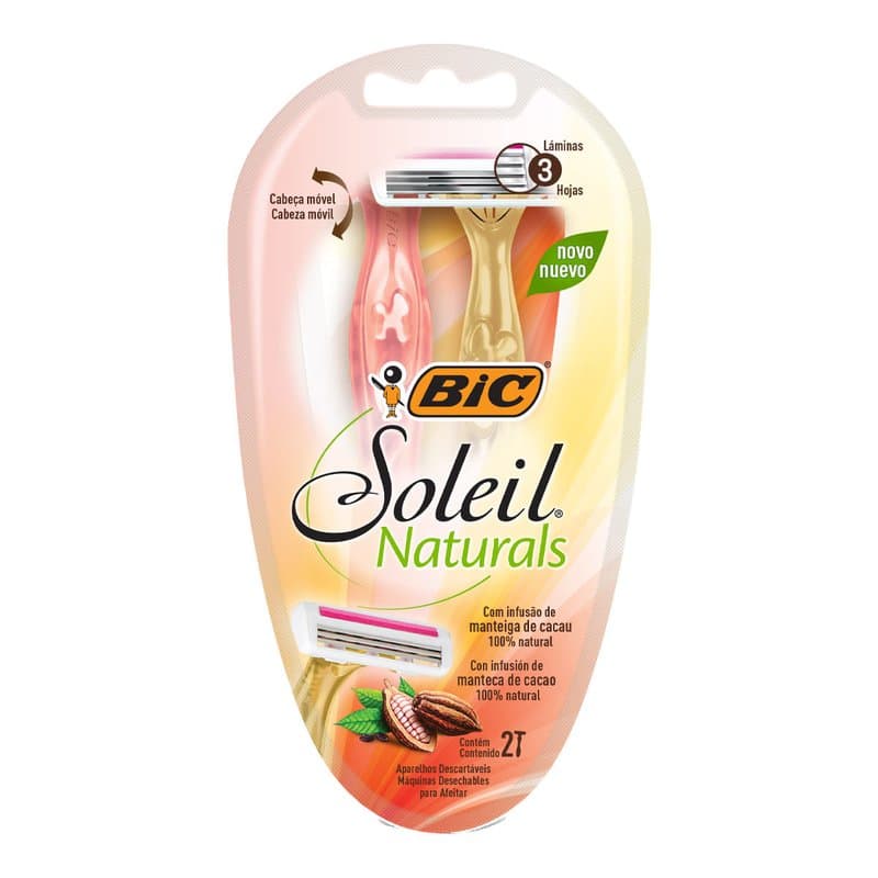 AP DEP BARB BIC SOLEIL NATURALS 2UN
