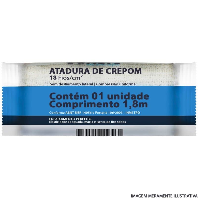 ATADURA CREPE SANFARMA 08CM