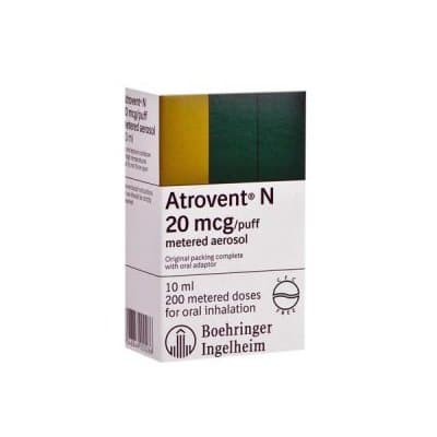 ATROVENT N 20mcg aer fr 10ml+bocal 200 dos