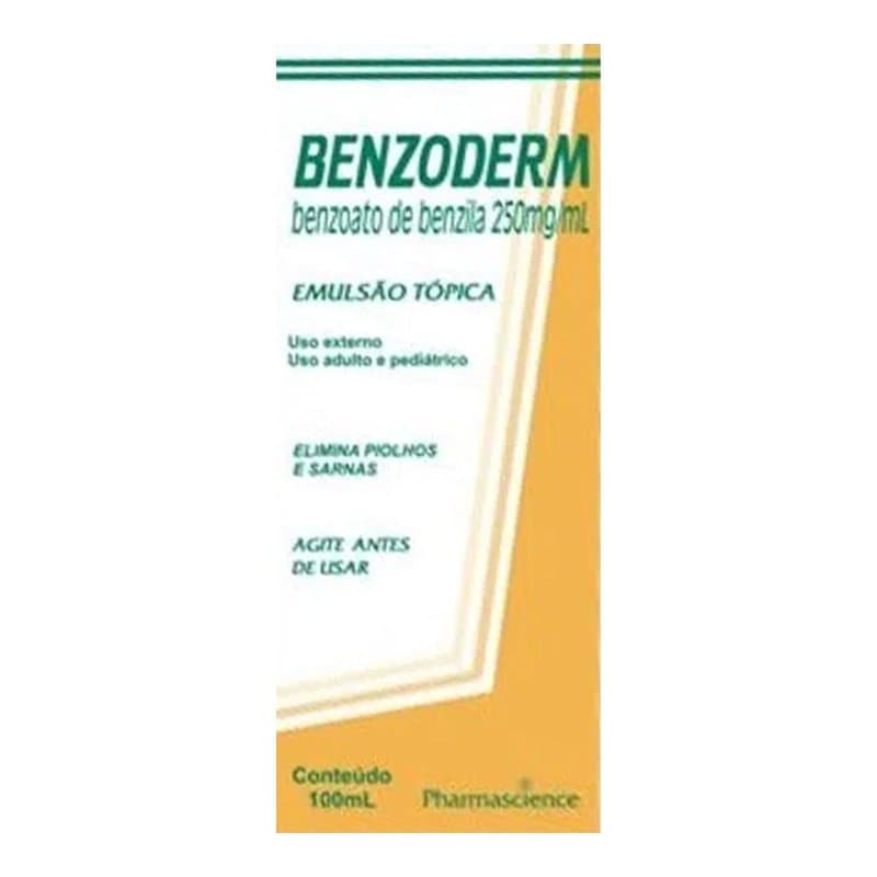 BENZODERM emulsao fr 100ml