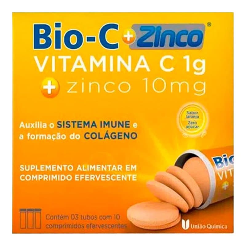 BIO C+ZINCO 1000+10mg tb 10 comp efev