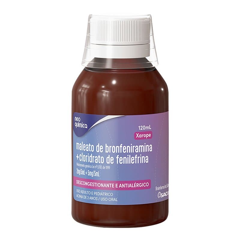 BRONFENIRAMINA+FENILEFRINA 120ML NEO QUIMICA