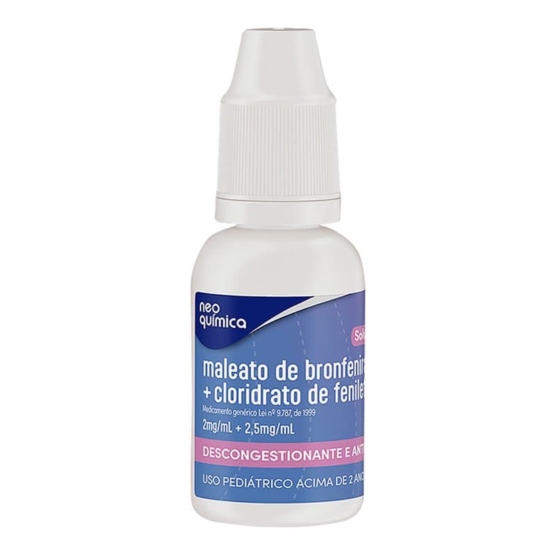 BRONFENIRAMINA+FENILEFRINA 20ML NEO QUIMICA