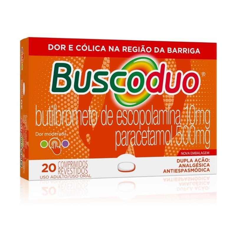 BUSCODUO 10+500MG 20´S