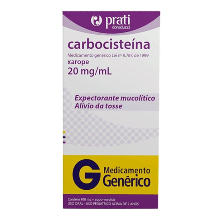 CARBOCISTEINA 20mg/ml xpe fr 100ml+cm