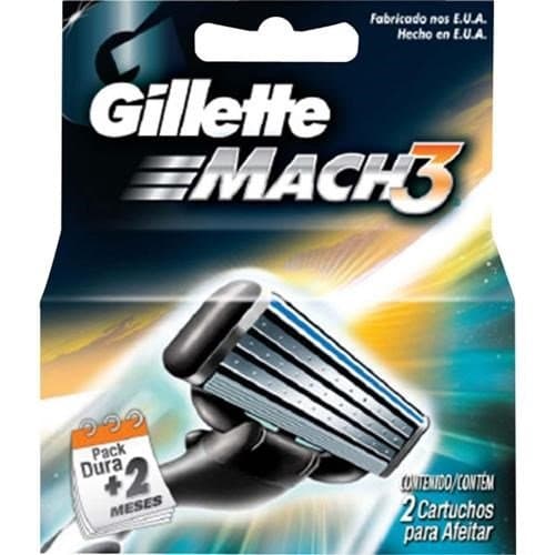 CARGA GILLETTE MACH3 SENS 2UN