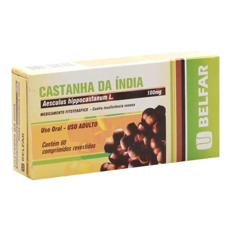 CASTANHA DA INDIA 100MG 60´S NATUNECTAR