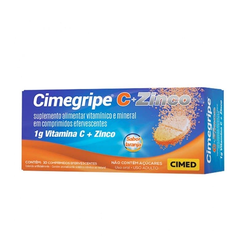 CIMEGRIPE C+ZINCO 1G 10´S