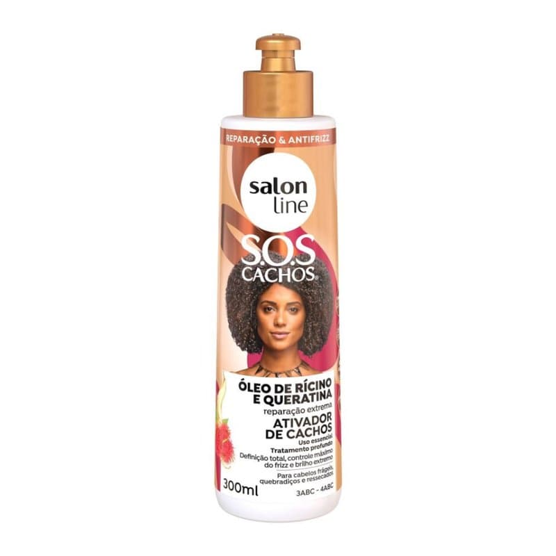 CO SALON LINE TDC SOS RICINO QUERATINA 300ML