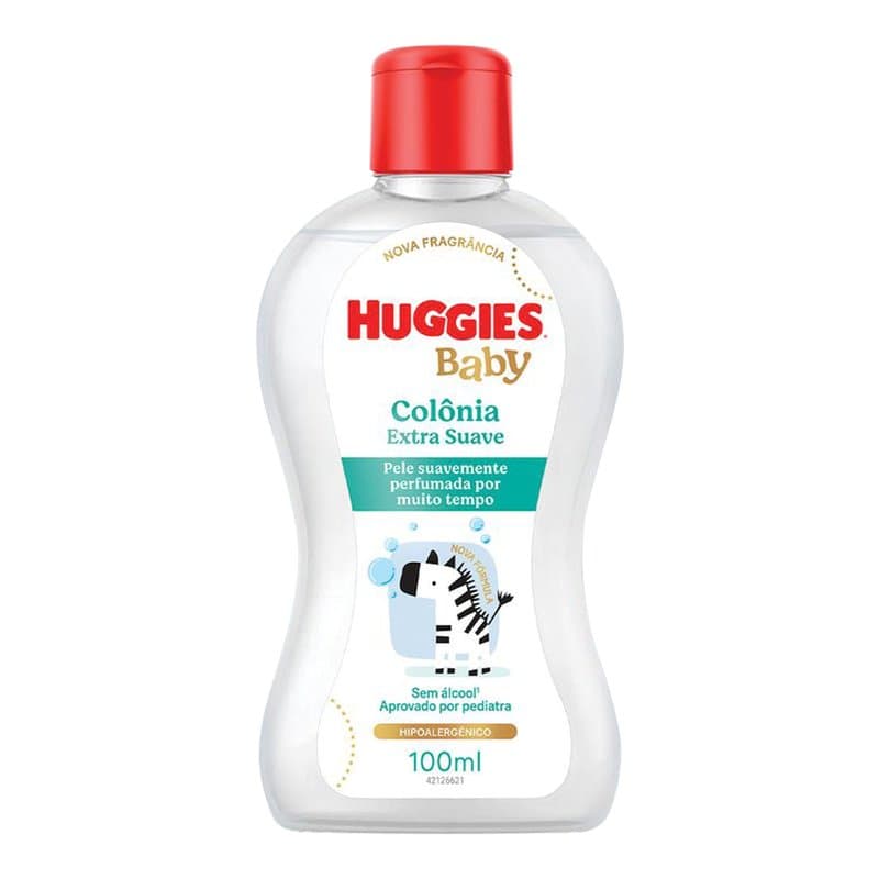 COLONIA HUGGIES 100ML EXTRA SUAVE