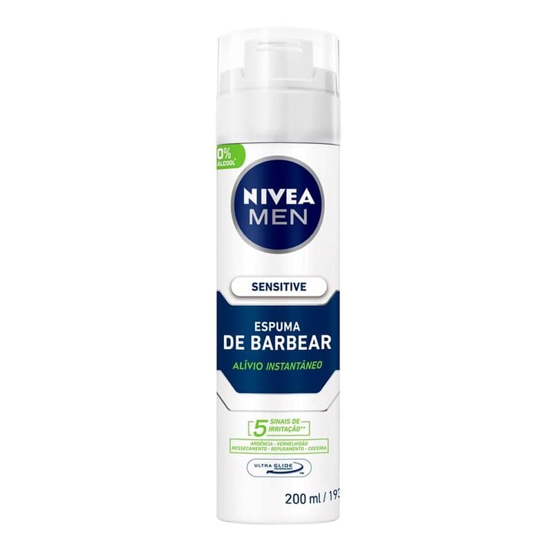 CR BARBEAR NIVEA SENS 2 EM 1
