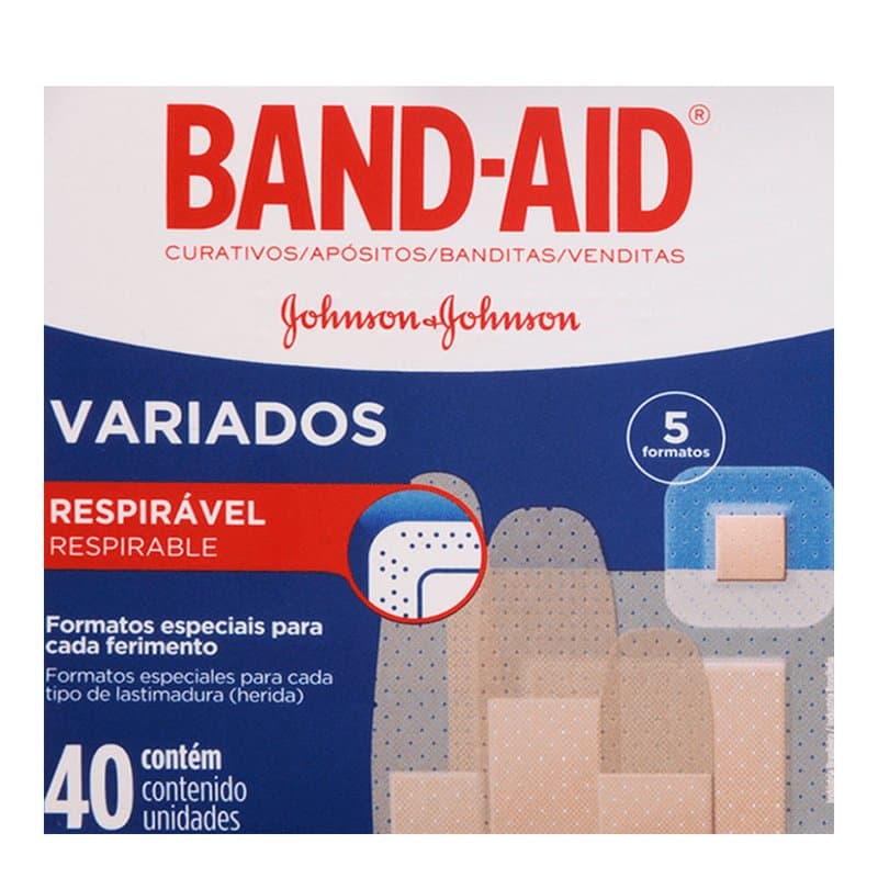 CURA BAND AID TRANSP C/ 40