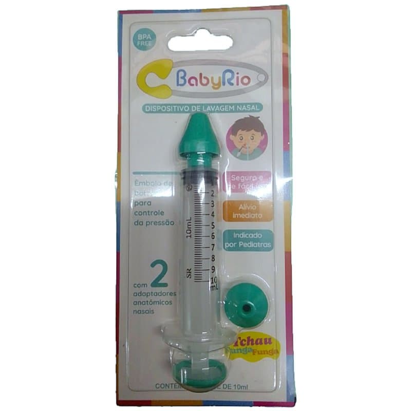 DISPOSITIVO LAVAGEM NASAL TUBARÃO