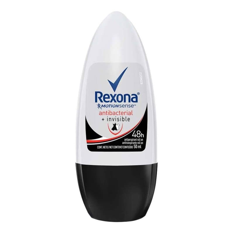 DR REXONA ANTIBACTERIAL+INVISIBLE ROLLON
