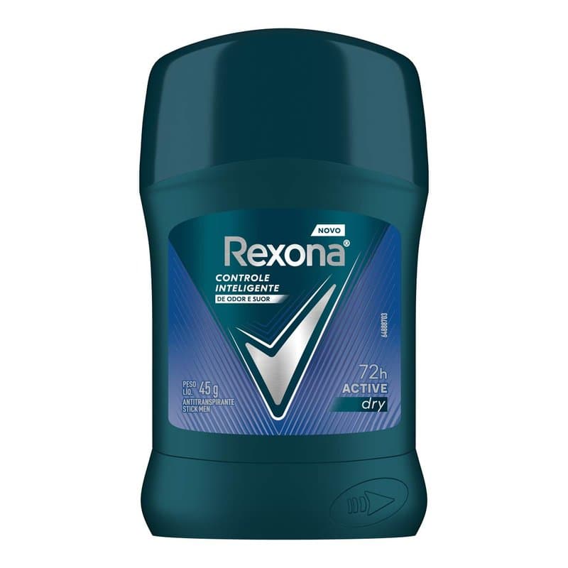 DR REXONA CREME STICK ACTIVE DRY 45G