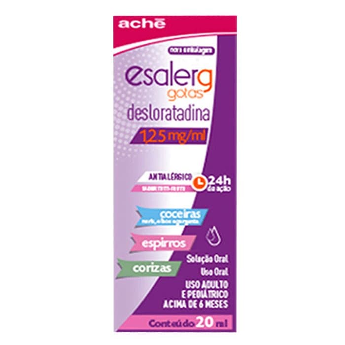 ESALERG 1,25mg/ml sol oral fr gts 20ml