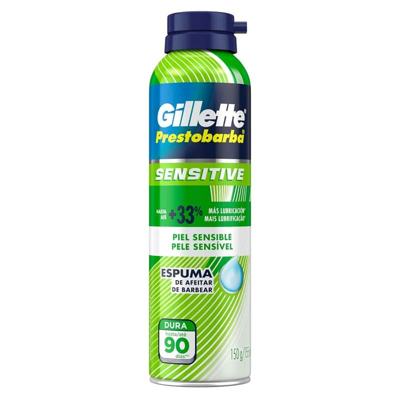ESP BARBEAR GILLETTE PEL SENSIVEL 150G