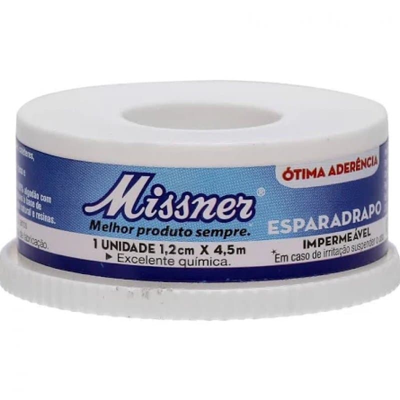 ESPARADRAPO MISSNER 10CMX4,5M BRANCO