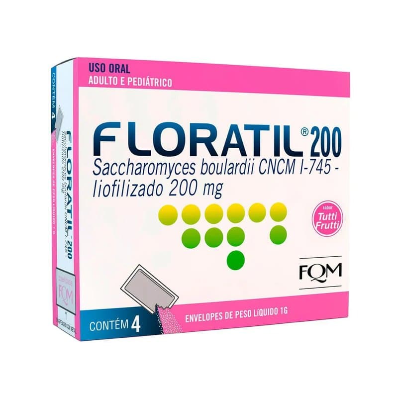 FLORATIL 200mg po oral 4 sach x 1g