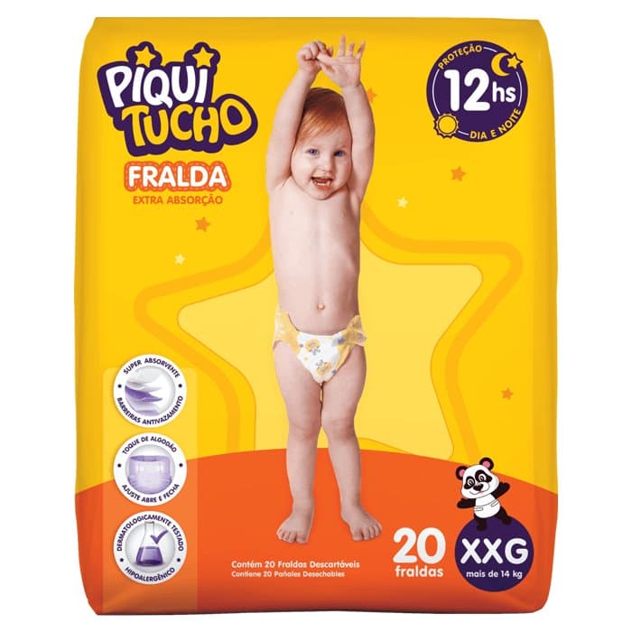 FR CALÇA PIQUITUCHO XXG 12UN