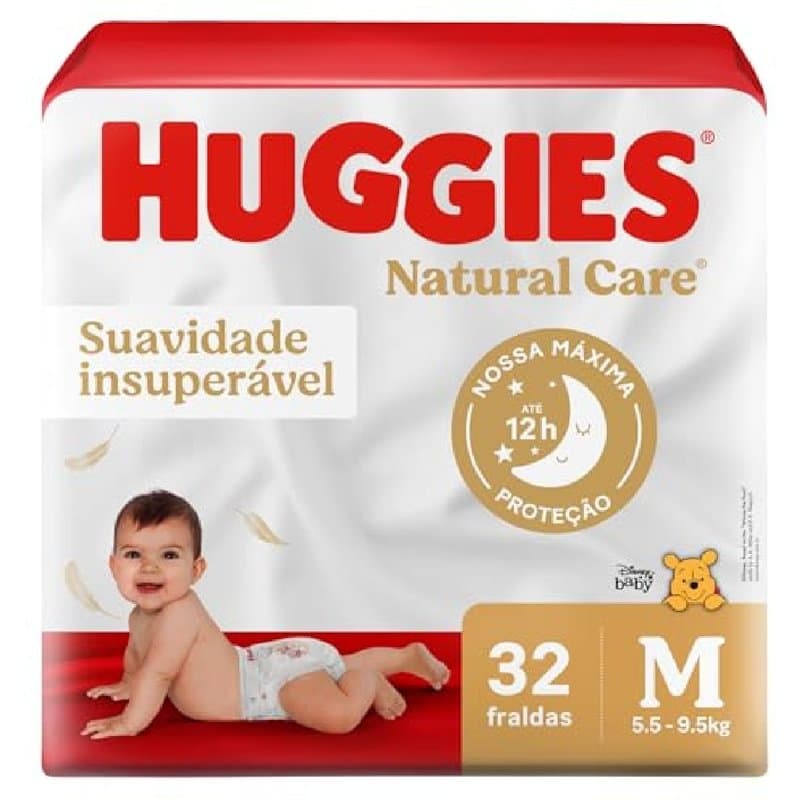 FR HUGGIES RN NATURAL CARE MEGA 34UN