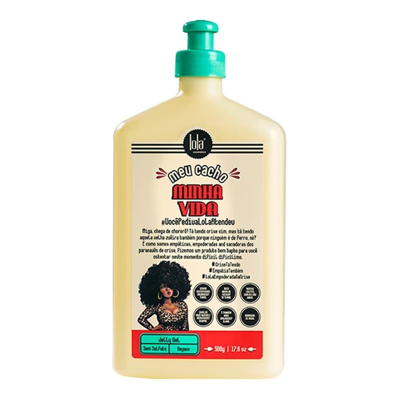 GEL FINALIZADOR LOLA MEU CACHO MINHA VIDA 500G