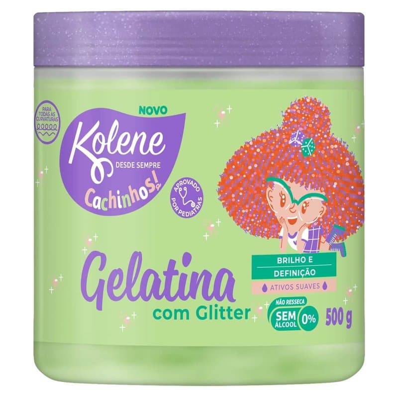 GELATINA KOLENE CACHINHOS GLITTER
