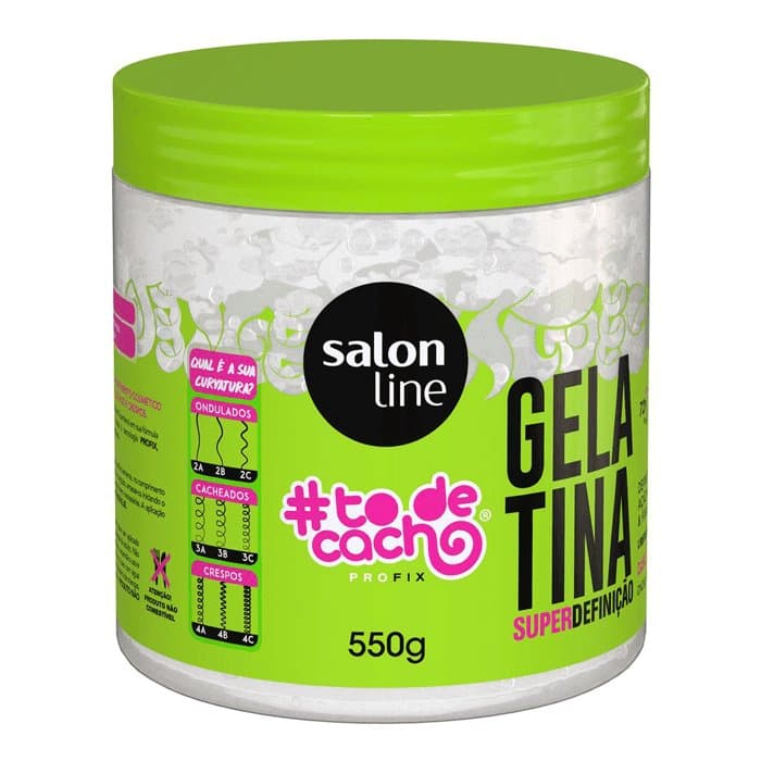 GELATINA SALON LINE KIDS MELANCIA 550G