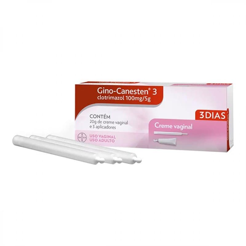 GINO-CANESTEN 2% creme vag bg 20g+3aplic