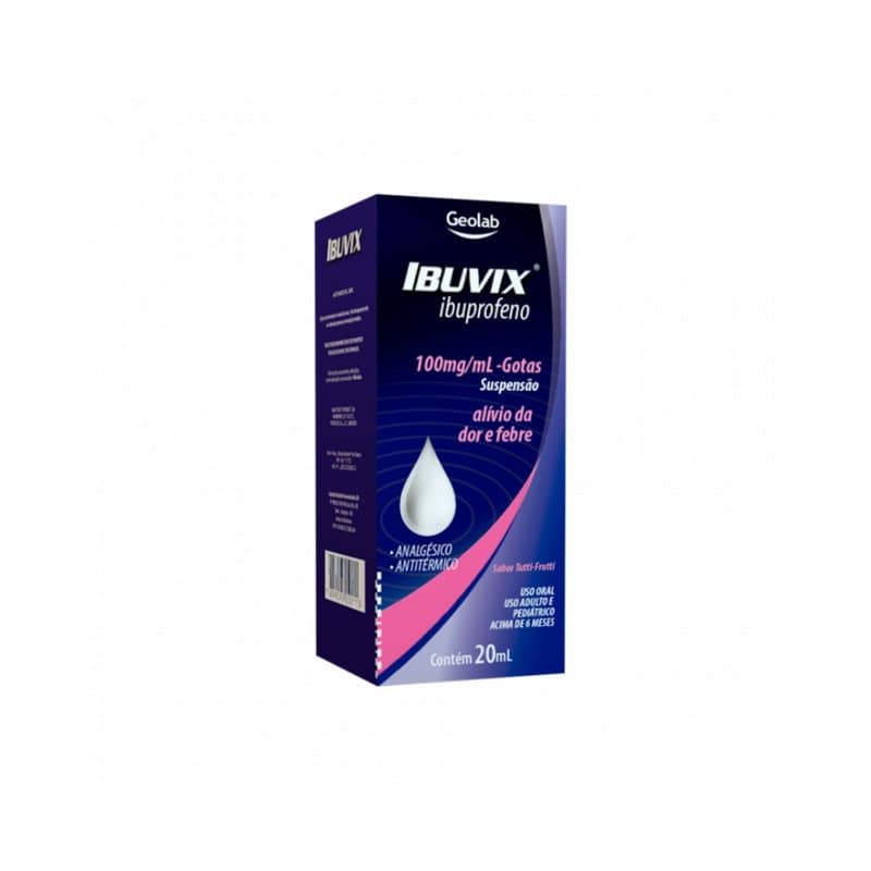 IBUVIX 100mg sus oral fr 20ml
