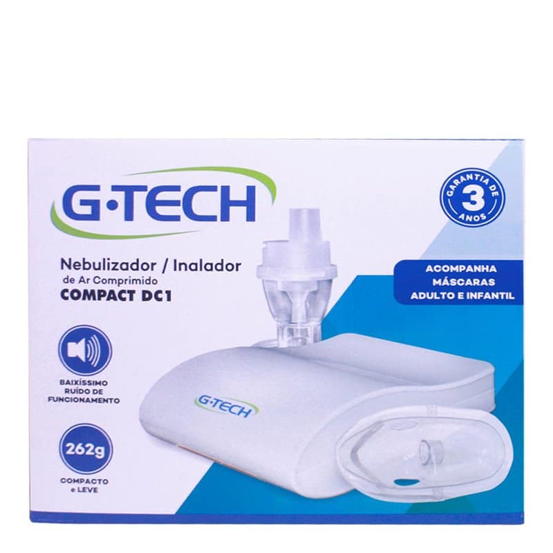 INALADOR G-TECH AR COMP COMPACT DCDOG1 INFANTIL