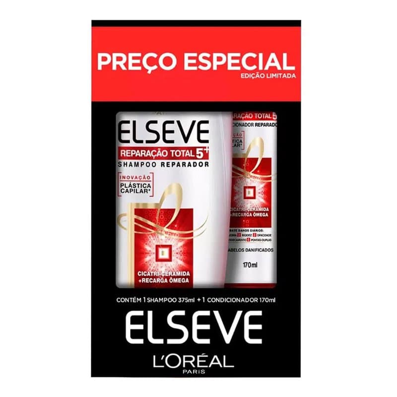 KIT ELSEVE REPAR TOTAL 375ML + CD 170ML