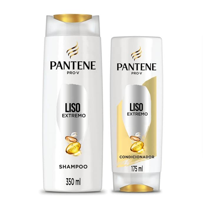 KIT PANTENE 350ML LISO EXTR