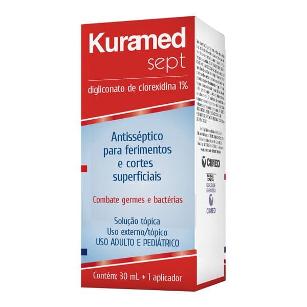 KURAMED SEPT 1% sol top fr 30ml