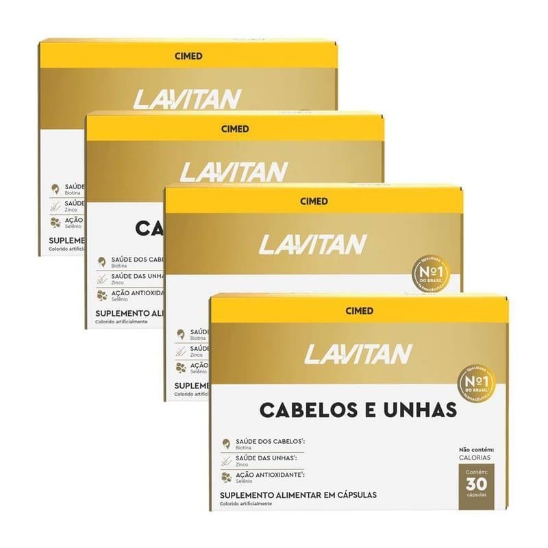 LAVITAN CABELOS E UNHAS 60´S