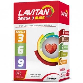 LAVITAN OMEGA 3 MAIS 90´S