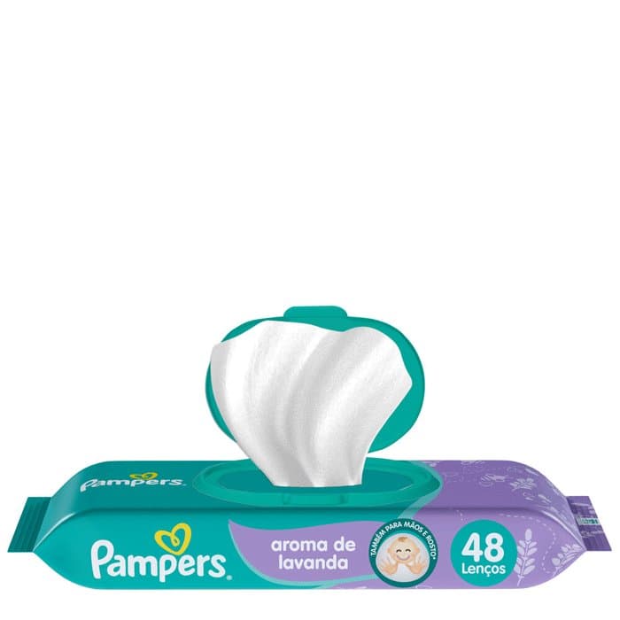 LENCO UMED PAMPERS LAVANDA 48UN