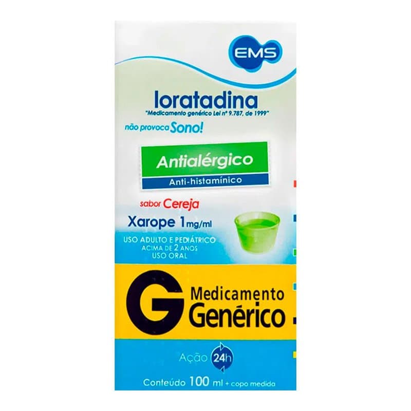 LORATADINA 1mg/ml xpe fr 100ml+cm