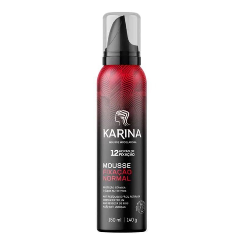 MOUSSE KARINA FIXACAO NORMAL 150ML