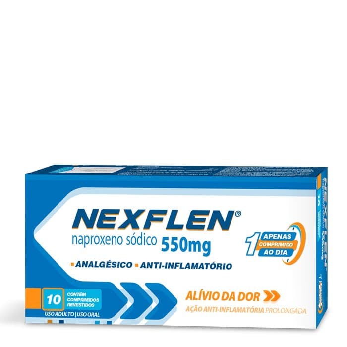 NEXFLEN 550MG 10´S