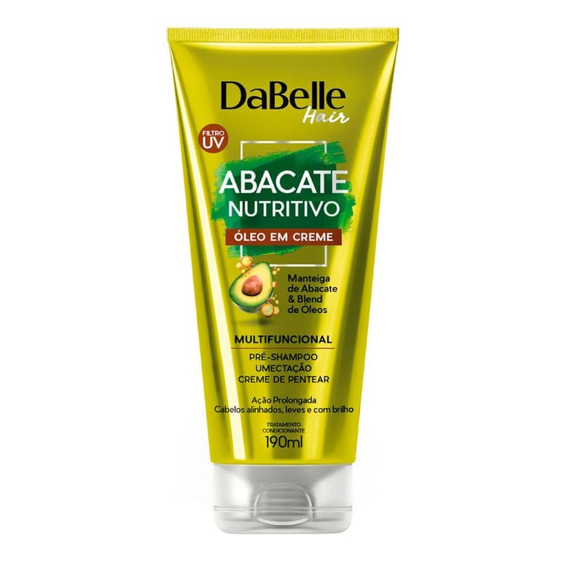OLEO DABELLE CREME ABACATE NUTRITIVO 190ML